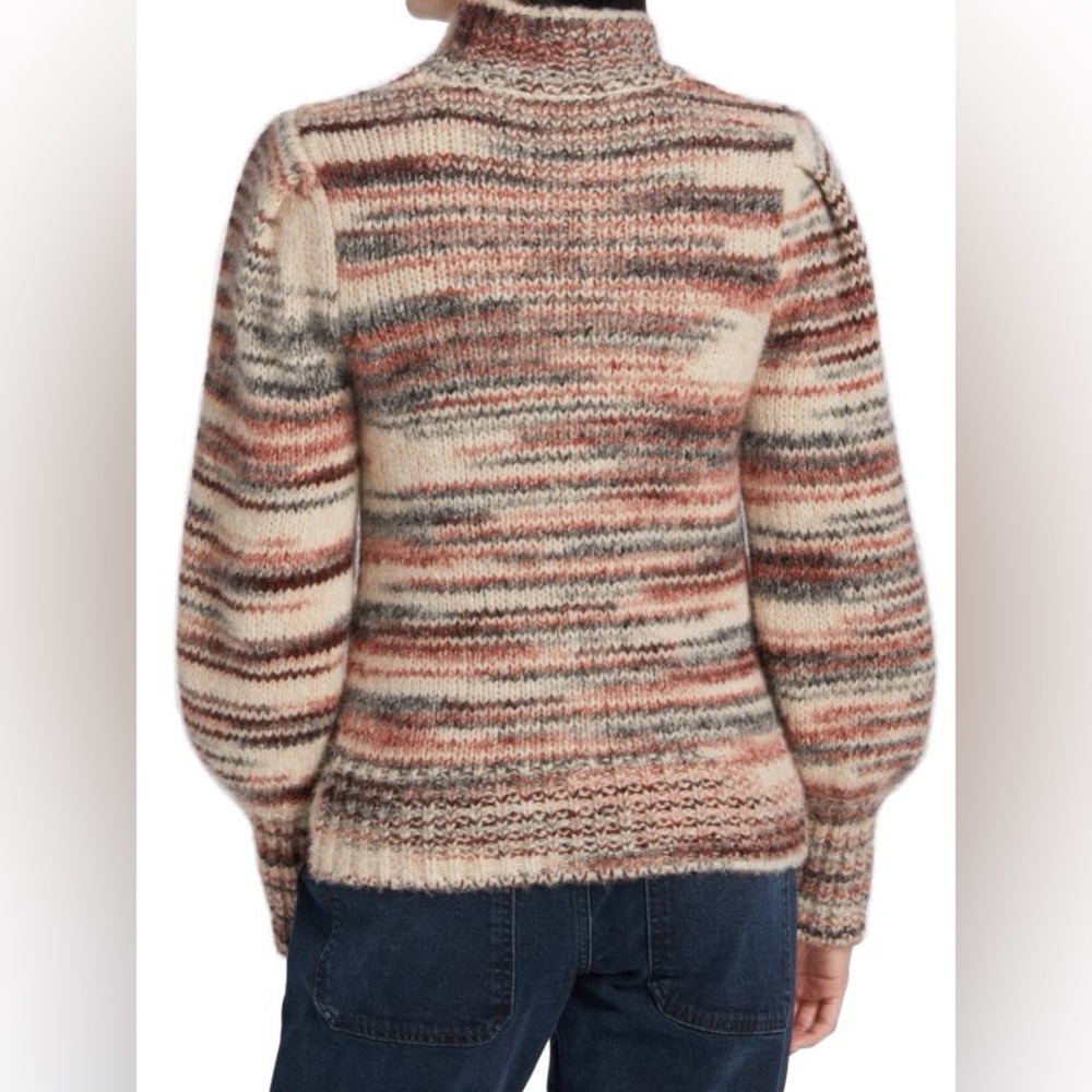 Veronica Beard Multicolor Turtleneck Sweater - image 4